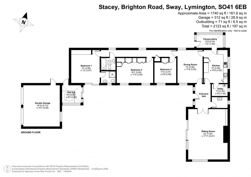Floorplans For Brighton Road, Sway, Lymington, SO41