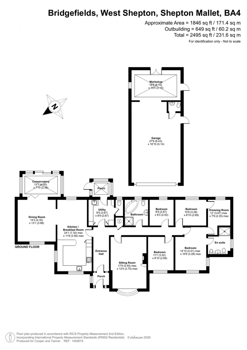 Floorplans For West Shepton, Shepton Mallet, Somerset