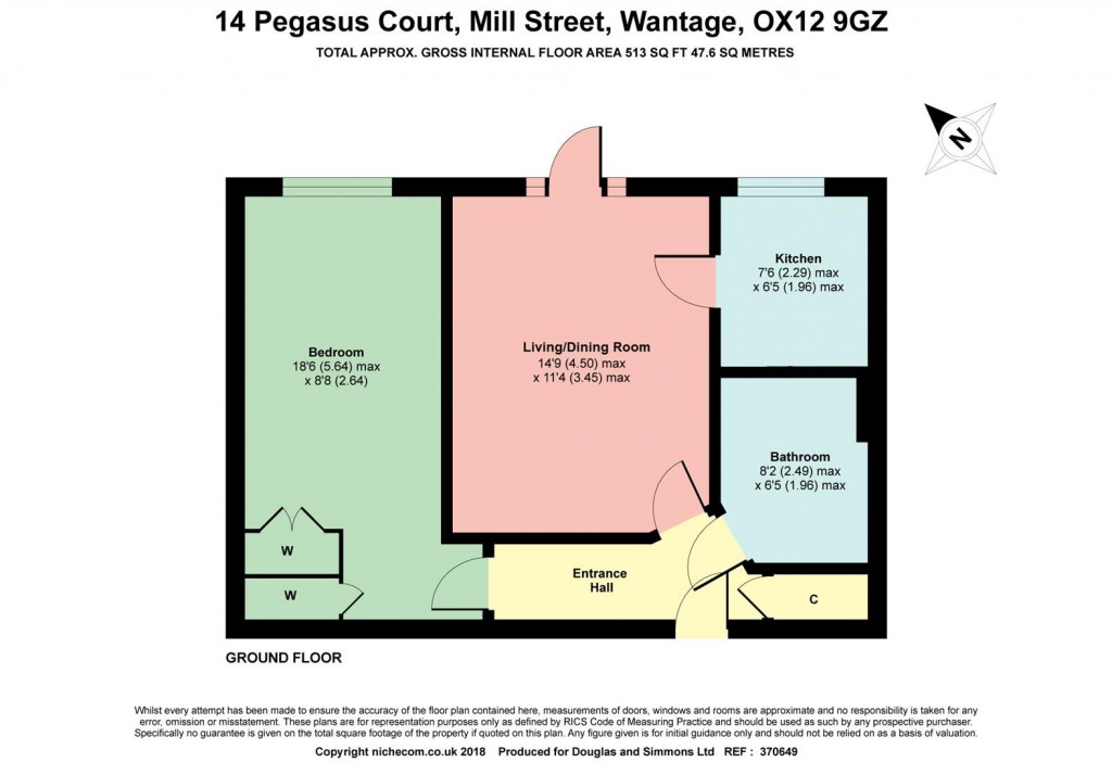 Floorplans For Mill Street, Wantage, Oxfordshire, OX12