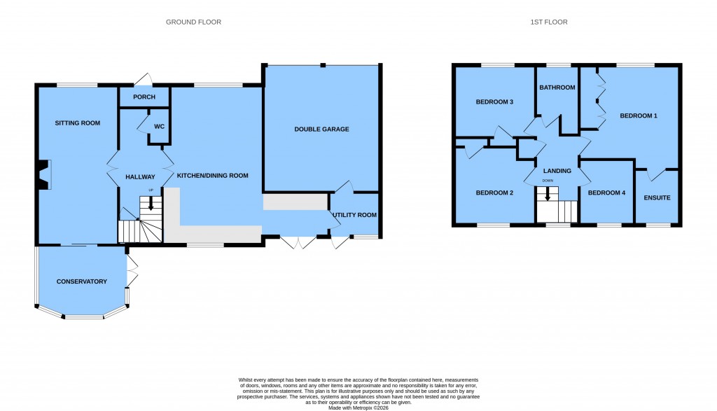 Floorplans For Starrs Mead, Battle, East Sussex