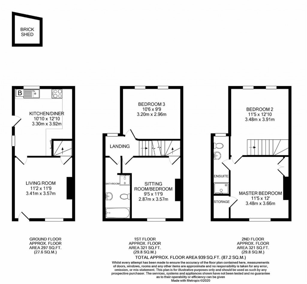 Floorplans For Queen Street, Uppingham