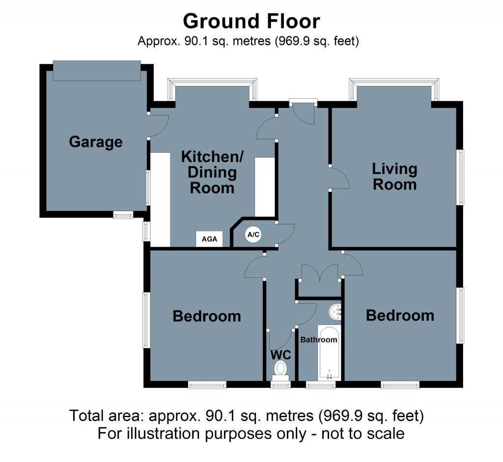 Floorplans For Crowhurst, East Sussex