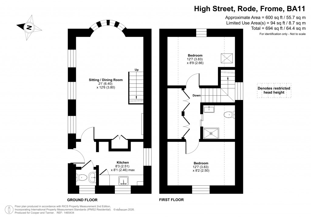 Floorplans For Rode, Frome