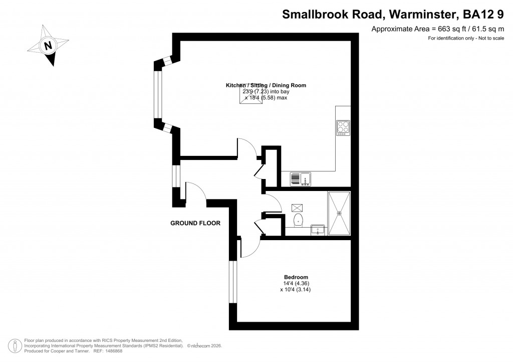 Floorplans For Smallbrook Road, Warminster, Wiltshire
