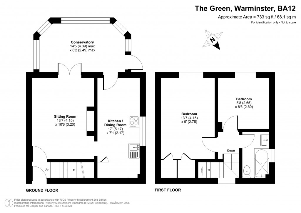 Floorplans For Crockerton, Warminster, Wiltshire
