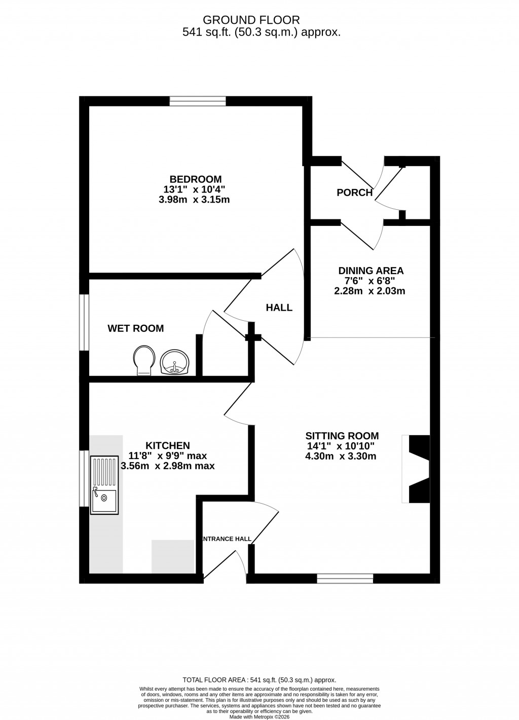 Floorplans For Stratton-on-the-Fosse, Radstock, Somerset