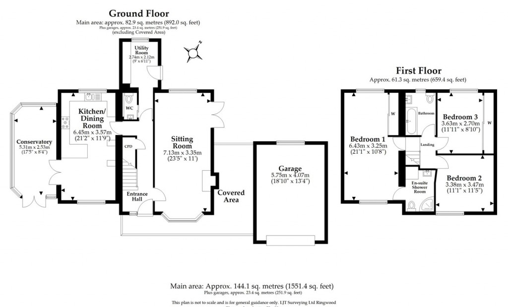 Floorplans For Fritham, Lyndhurst, SO43