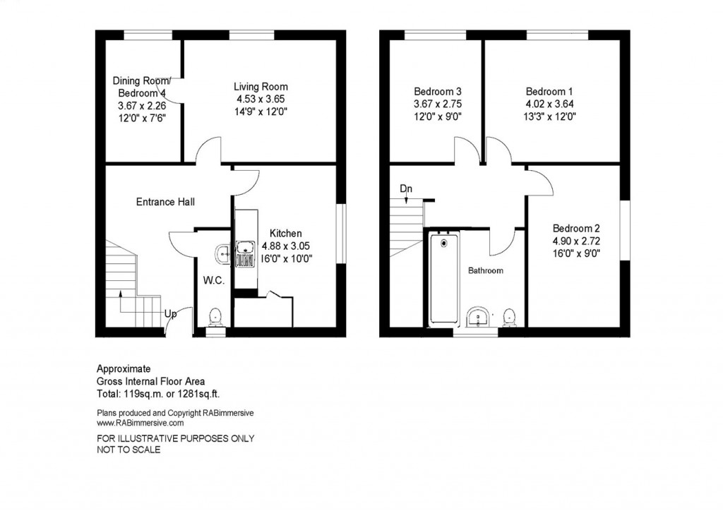 Floorplans For South Street, Pennington, Lymington, SO41