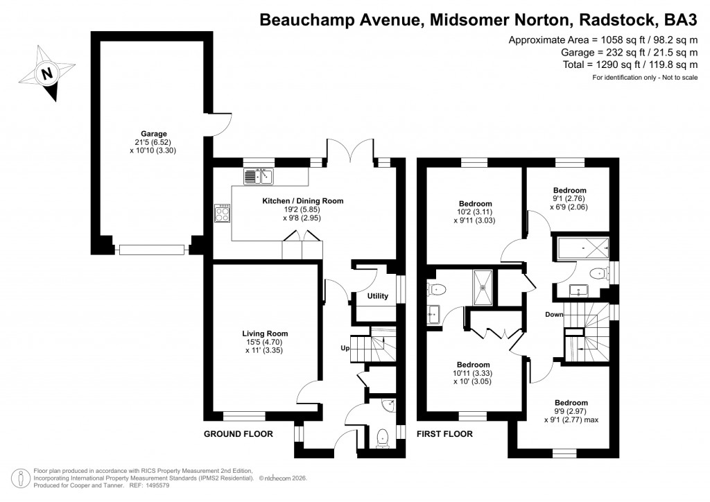 Floorplans For Midsomer Norton, Radstock, Somerset