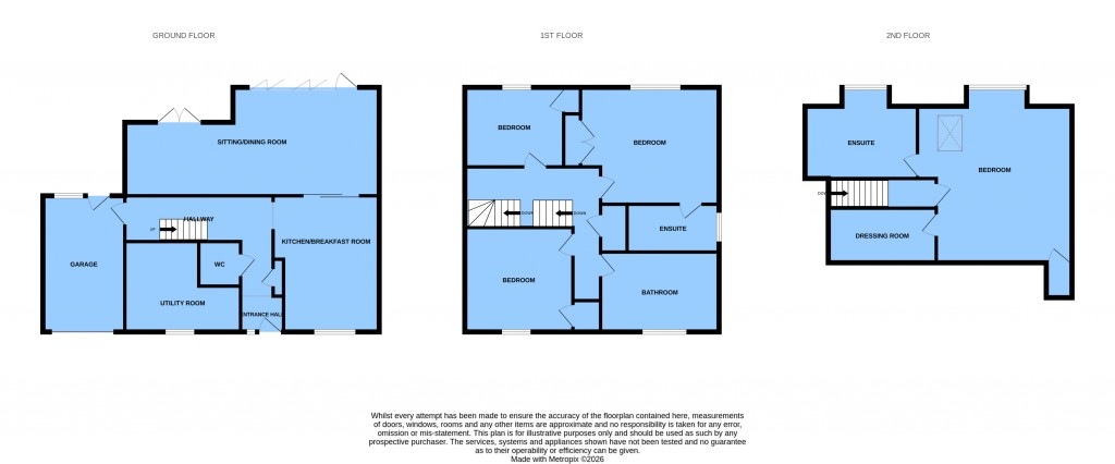 Floorplans For Bradshaw Close, Guestling, East Sussex