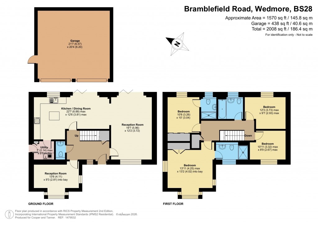 Floorplans For Bramblefield Road, Wedmore, Somerset
