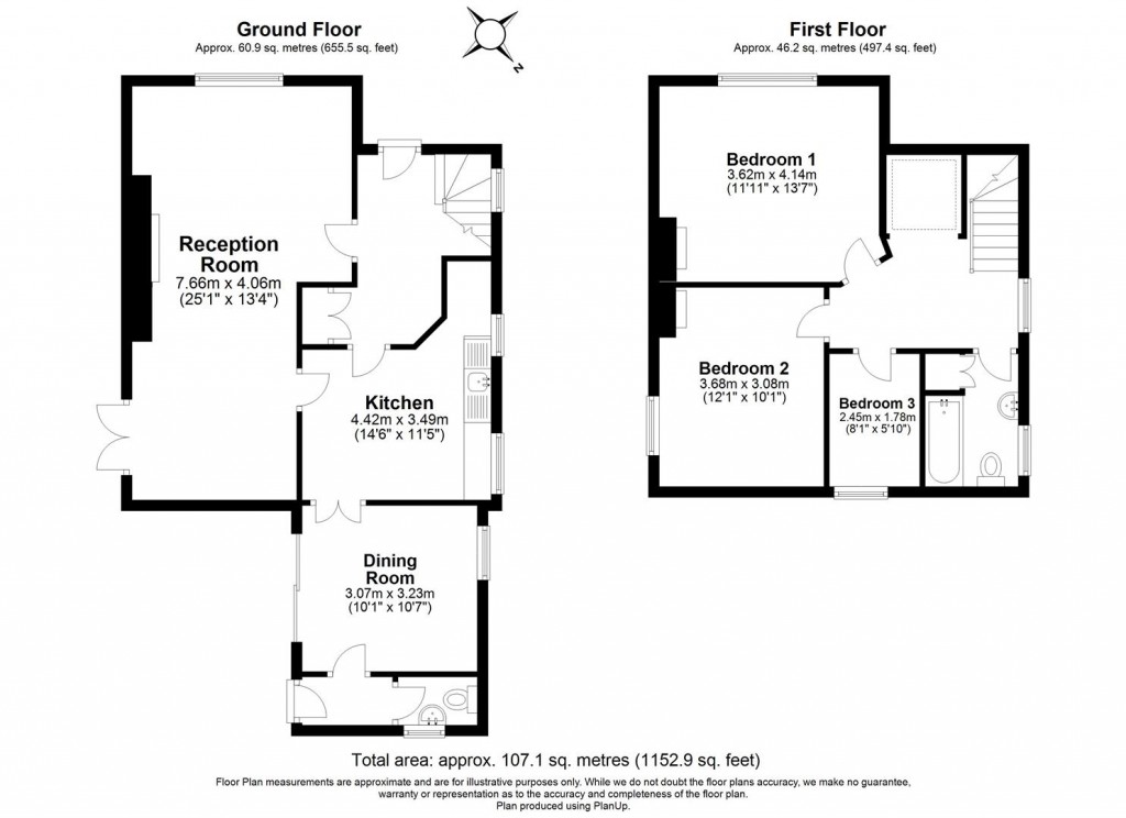 Floorplans For Wytchley Road, Normanton, Rutland