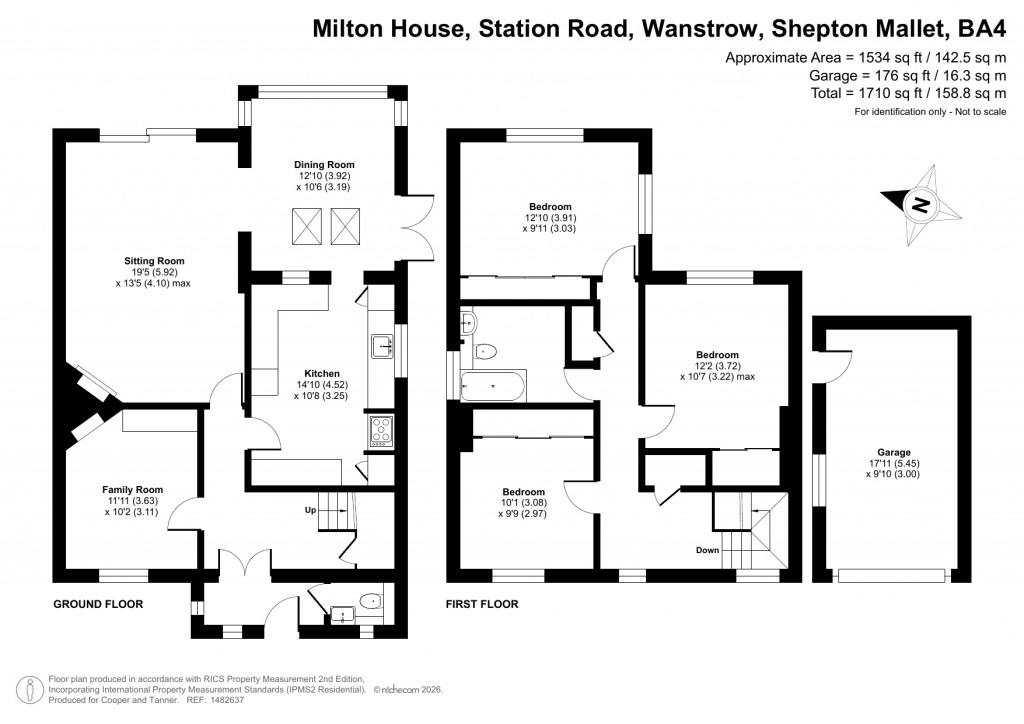 Floorplans For Wanstrow, Frome, Somerset