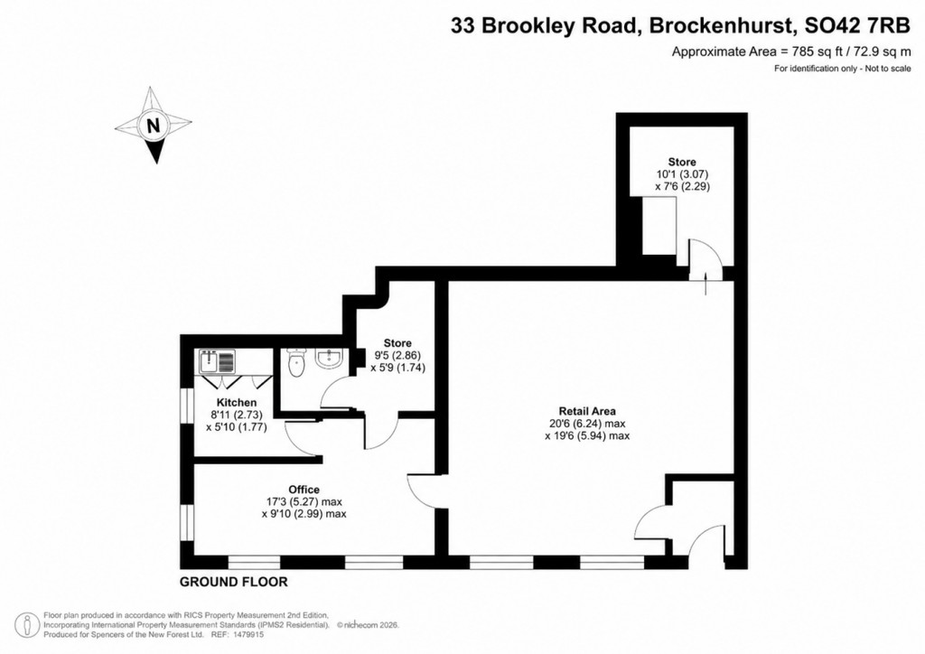 Floorplans For Brookley Road, Brockenhurst, SO42