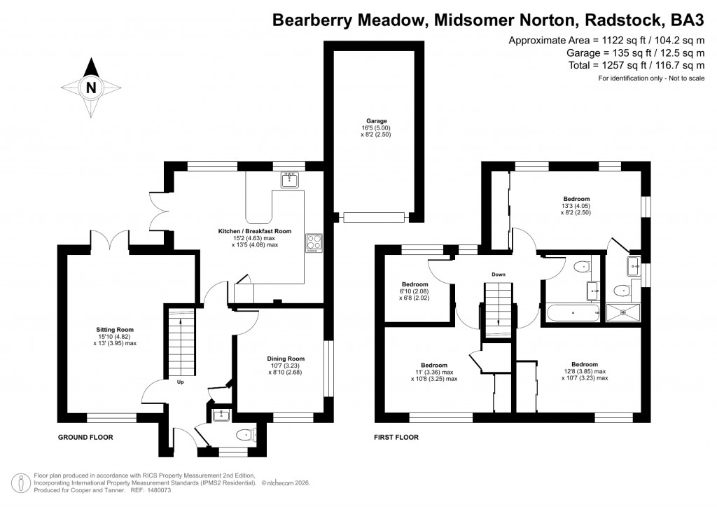Floorplans For Midsomer Norton, Radstock, Somerset