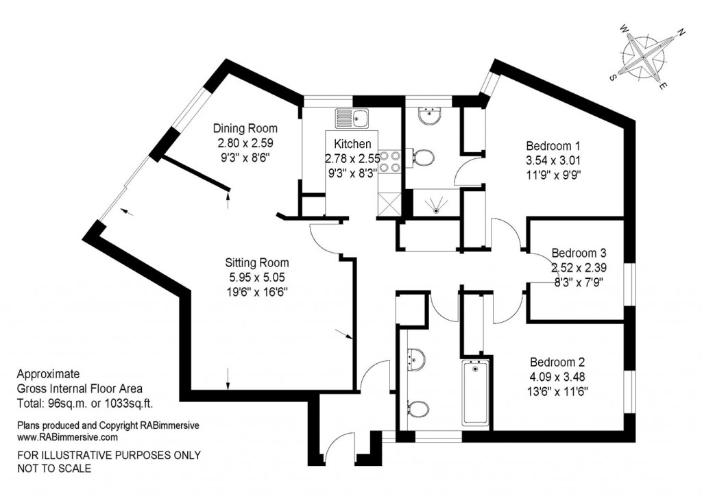 Floorplans For Camden Hurst, Milford on Sea, Lymington, SO41