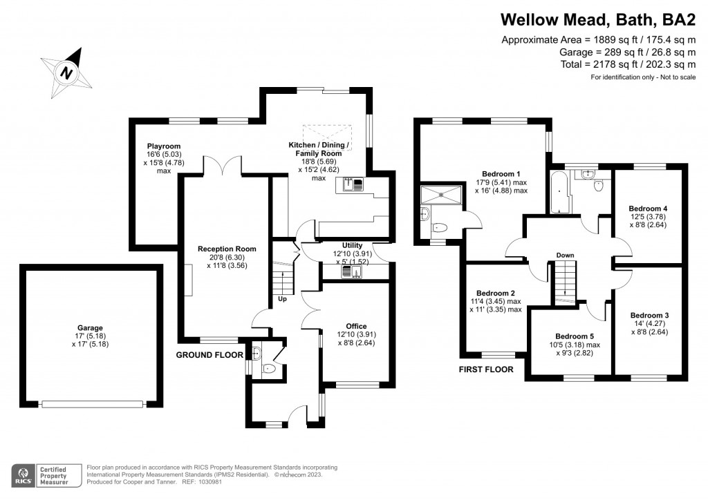 Floorplans For Wellow Mead, Peasedown St John, Bath