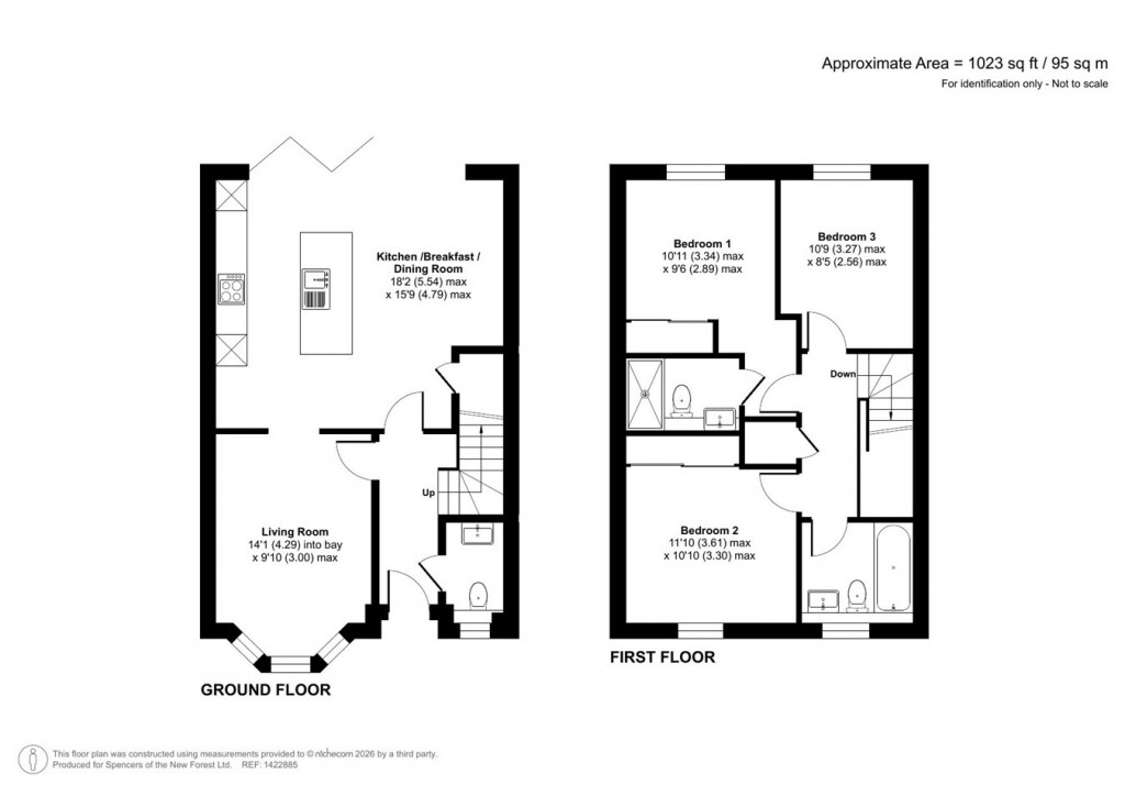 Floorplans For St Luke's Fields, Church Lane, Sway, Lymington, SO41