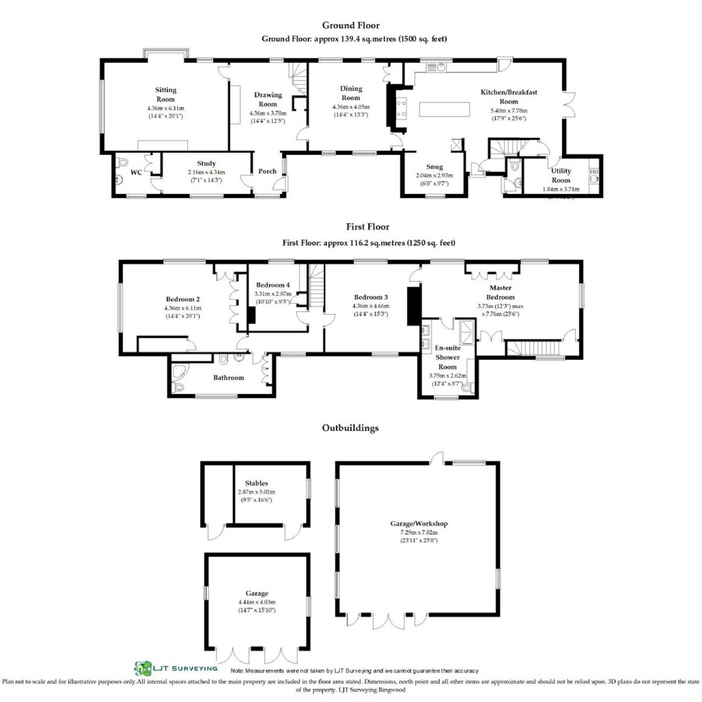 Floorplans For Rockford, Ringwood, BH24