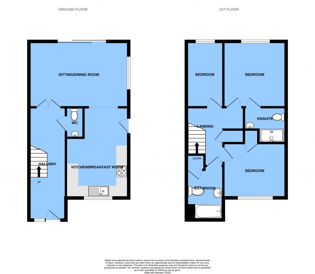 Floorplans For Lea Close, Brede, East Sussex
