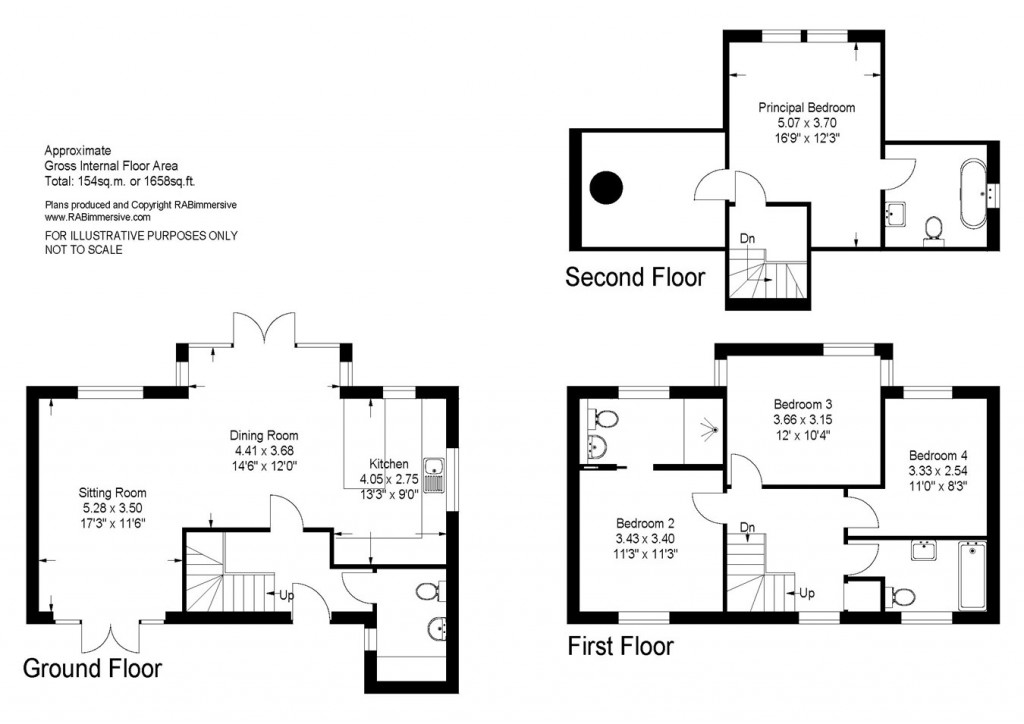 Floorplans For Farmers Walk, Everton, LYMINGTON, SO41