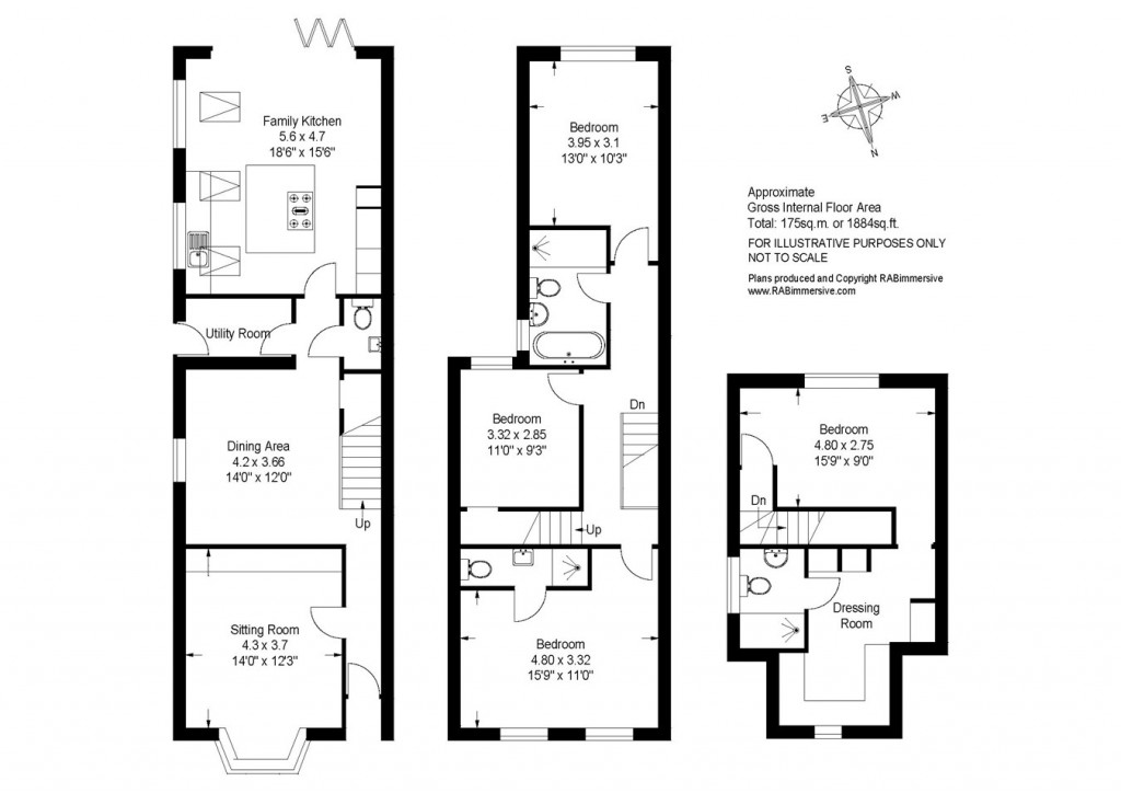 Floorplans For Western Road, Lymington, SO41
