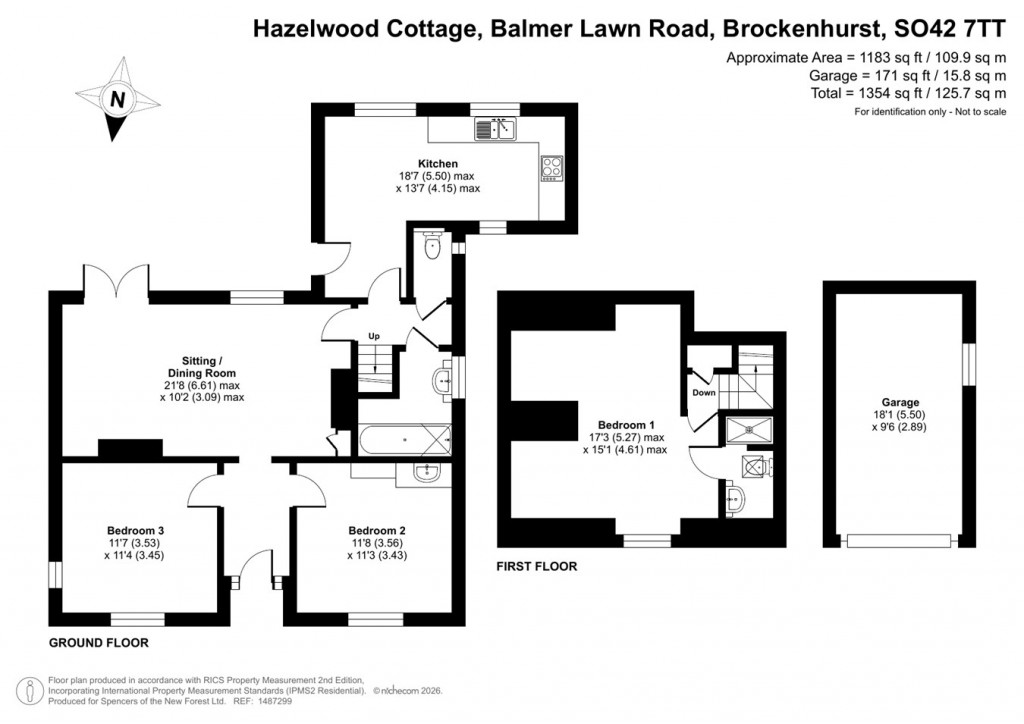 Floorplans For Balmer Lawn Road, Brockenhurst, SO42