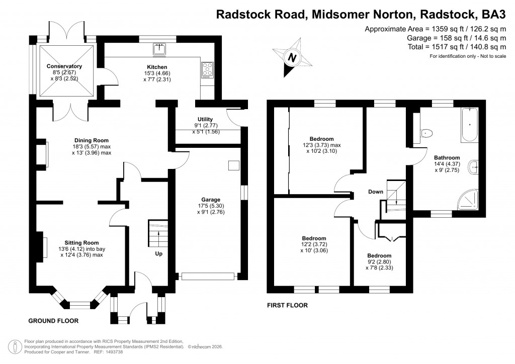 Floorplans For Midsomer Norton, Radstock, Somerset