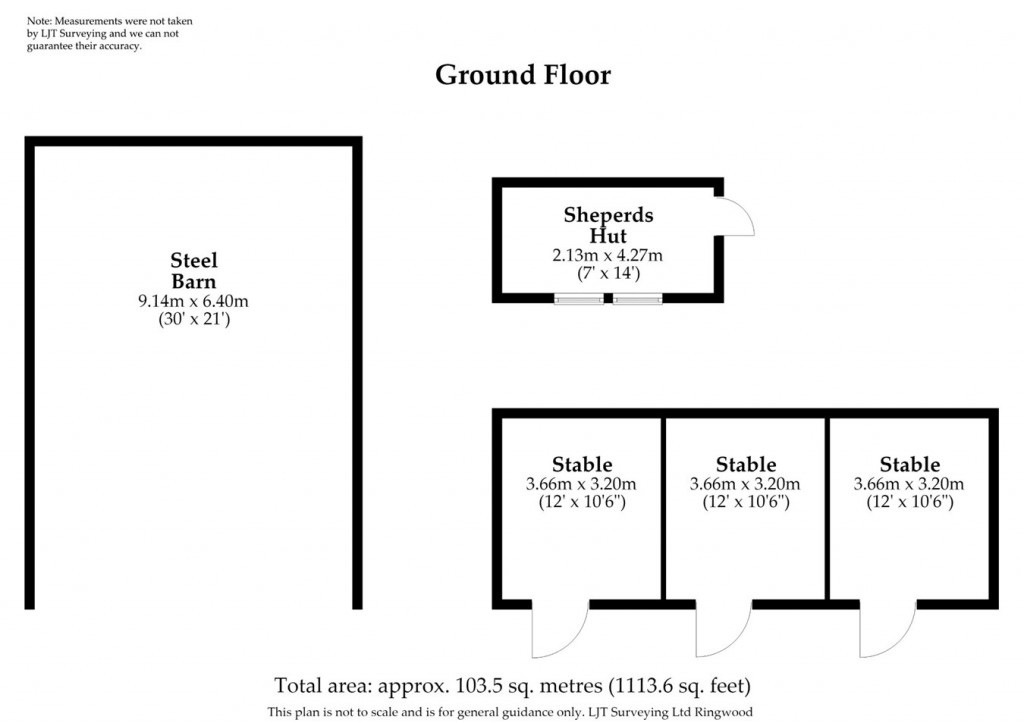 Floorplans For Godshill, Fordingbridge, SP6