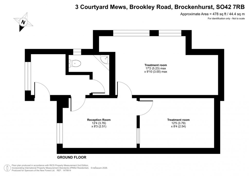 Floorplans For Brookley Road, Brockenhurst, SO42