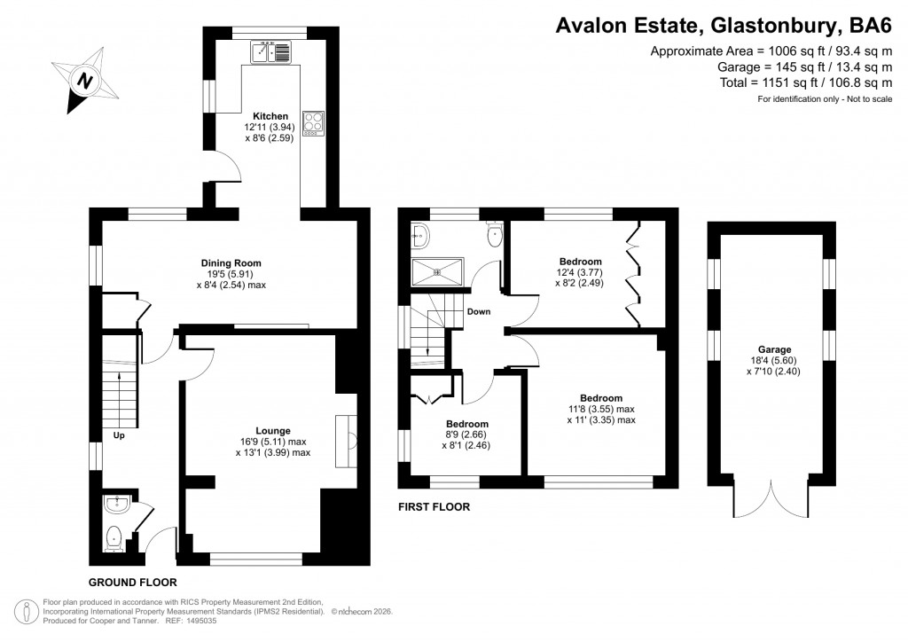 Floorplans For Avalon Estate, Glastonbury, Somerset