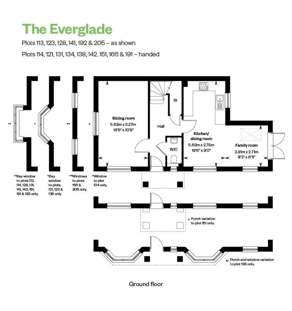Floorplans For Knightwood Chase, Station Road, Fordingbridge, SP6