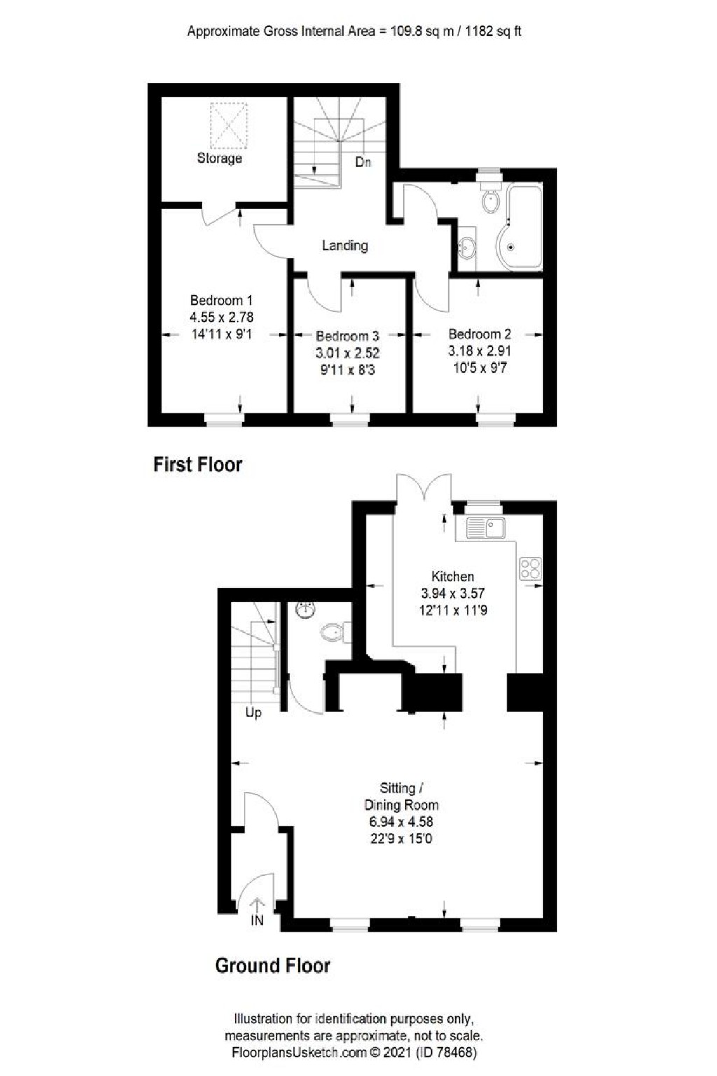 Floorplans For Wiveliscombe, Taunton