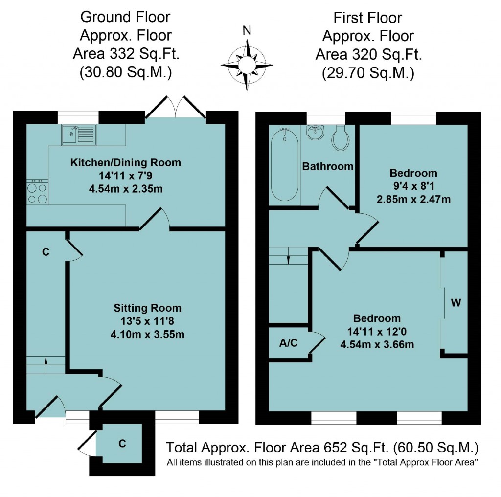 Floorplans For Riley Drive, Banbury