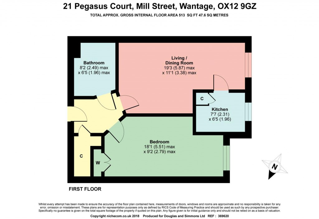Floorplans For Pegasus Court, Wantage