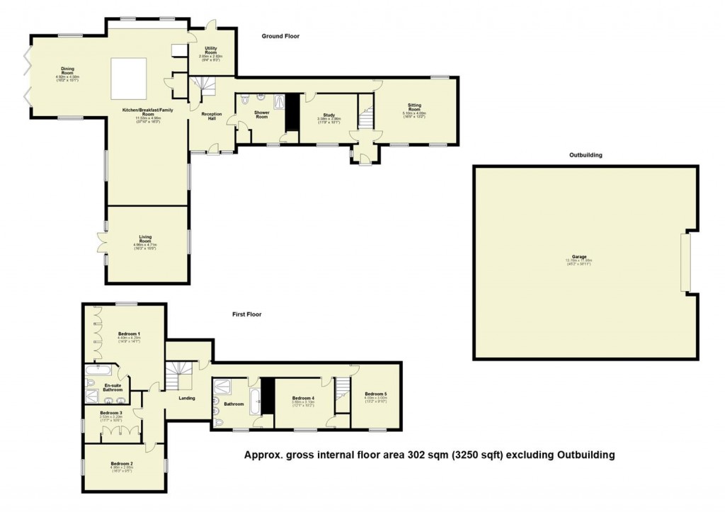 Floorplans For Chiswick End, Meldreth