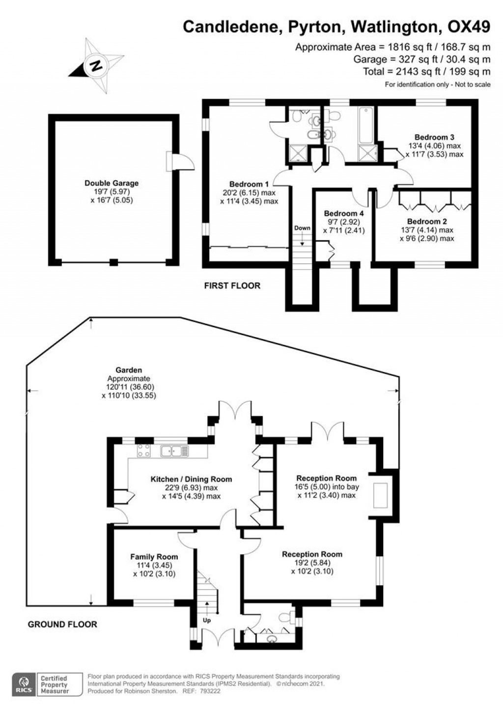 Floorplans For Pyrton, Watlington