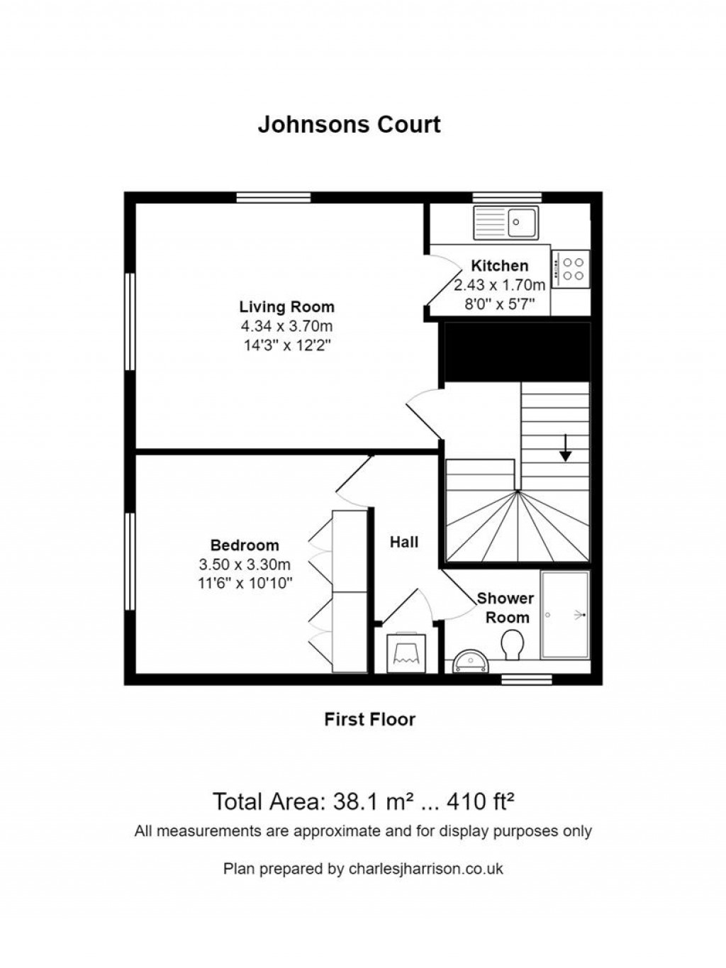 Floorplans For Church Street, Saffron Walden