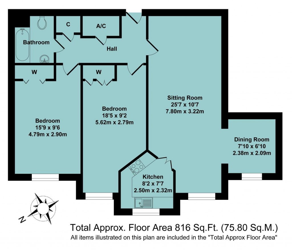 Floorplans For Spencer Court, Banbury