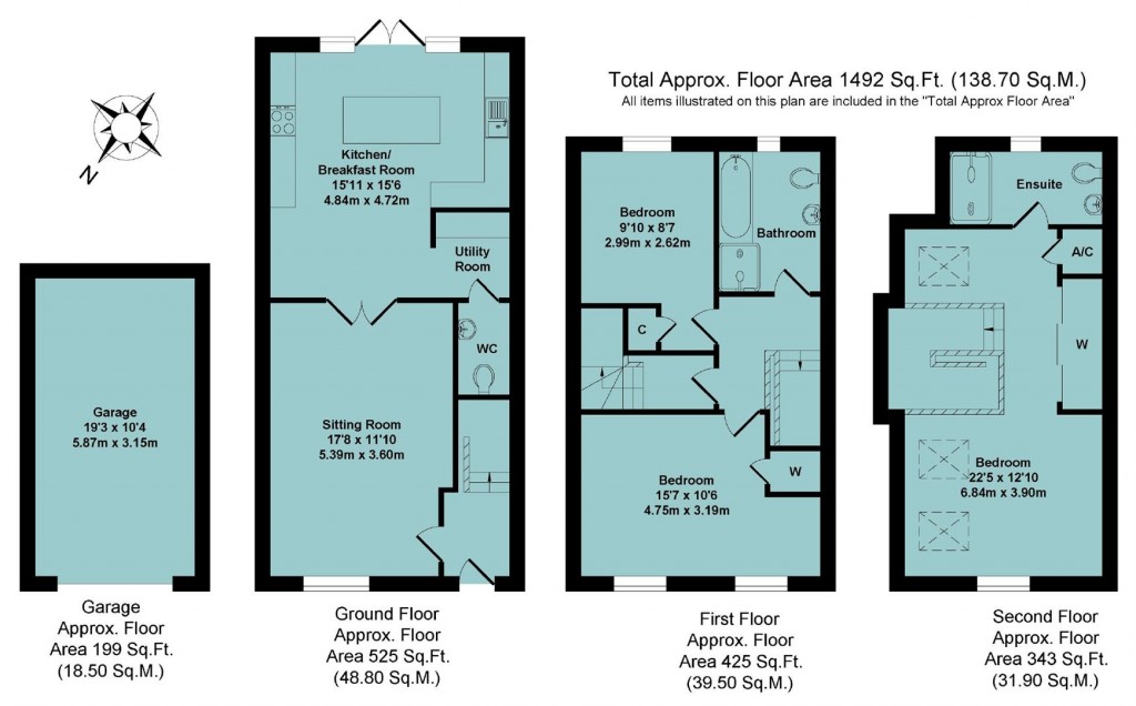 Floorplans For Bailey Road, Banbury