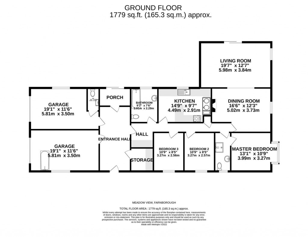 Floorplans For Farnborough, Wantage OX12 8NX