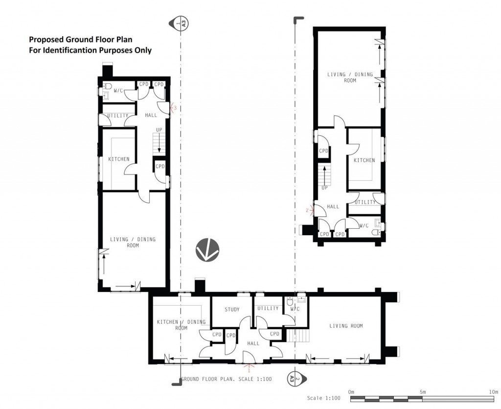 Floorplans For Lower Tale, Payhembury, Honiton
