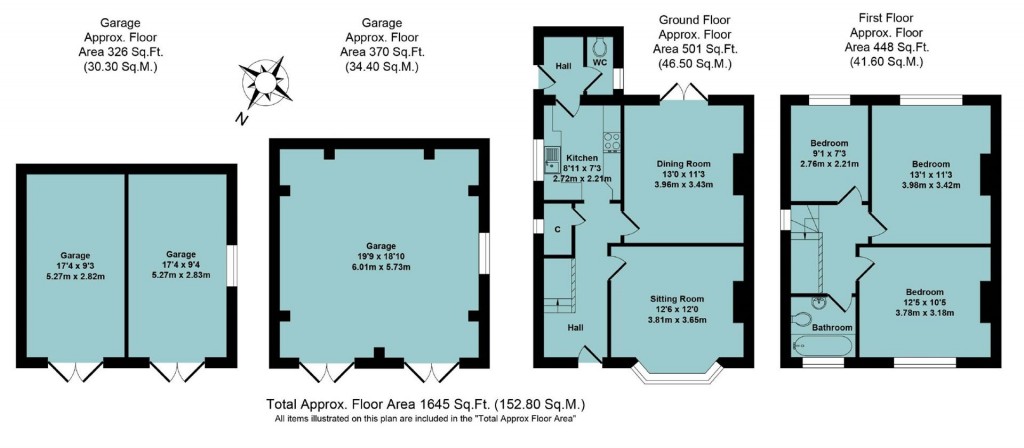 Floorplans For Farmfield Road, Banbury