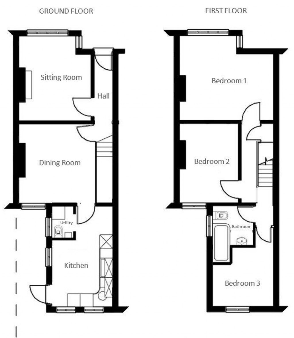 Floorplans For Marlowe Road, Cambridge