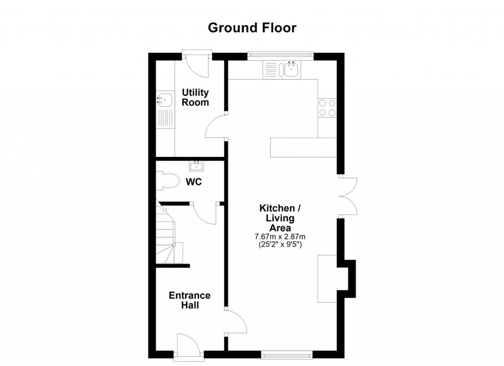 Floorplans For Stoke Road, Clare, Sudbury
