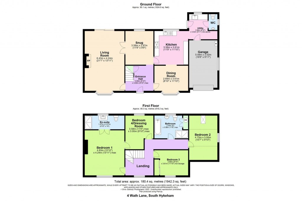 Floorplans For Wath Lane, South Hykeham, Lincoln