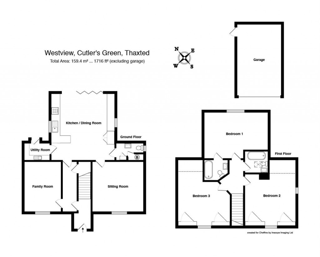 Floorplans For Cutlers Green, Thaxted, Dunmow