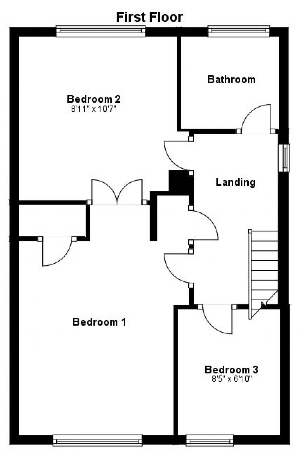 Floorplans For Chaplains Close, Haverhill