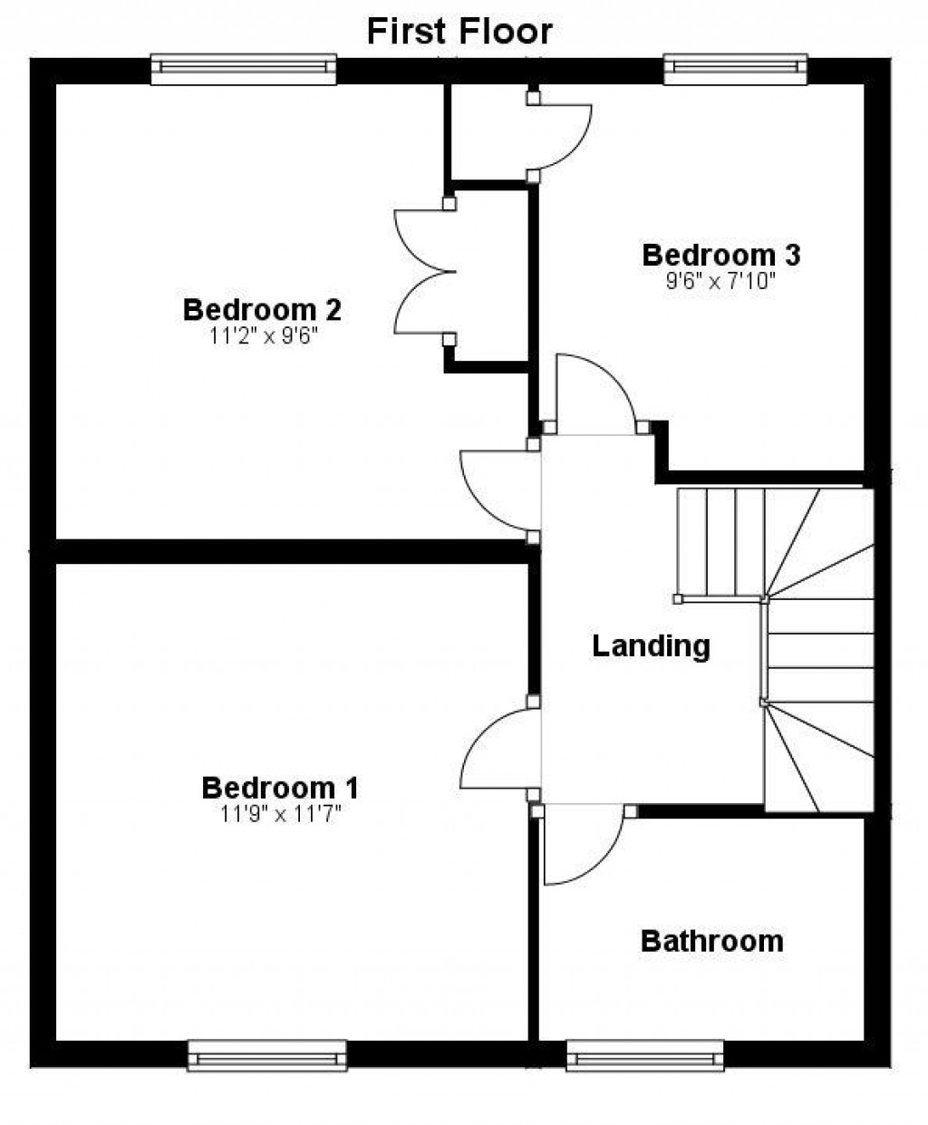 Floorplans For Ickleton Place, Haverhill