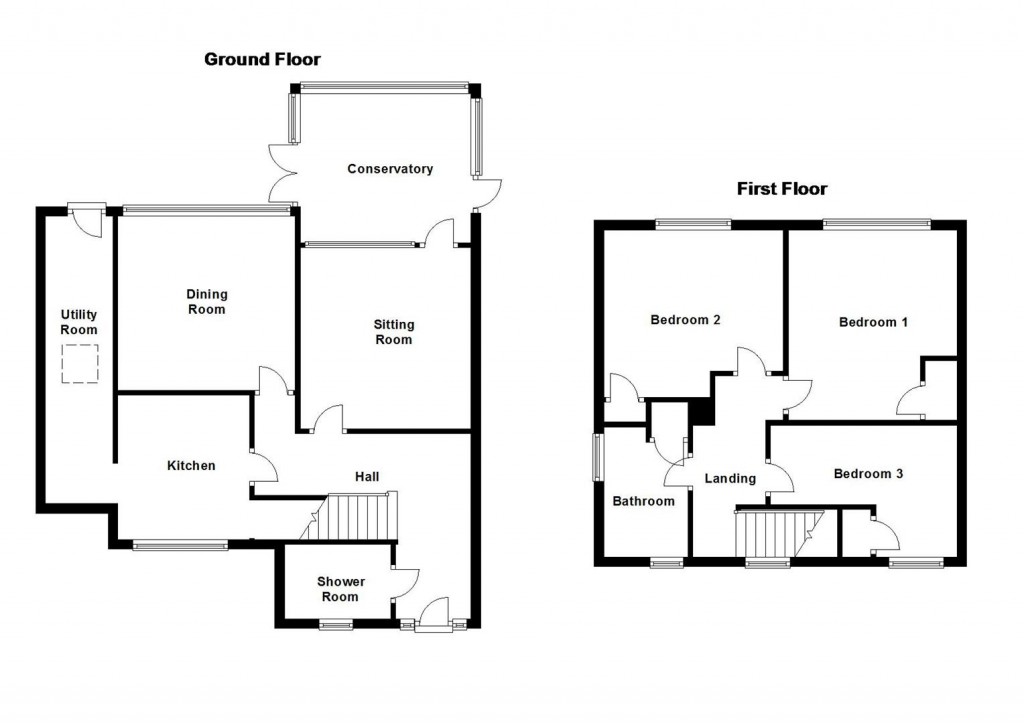 Floorplans For Beeches Close, Saffron Walden